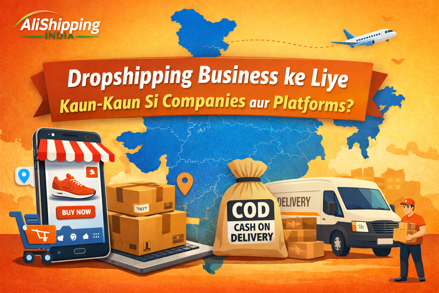 Dropshipping Business ke Liye India me Kaun-Kaun Si Companies aur Platforms Available Hain