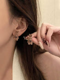 Brown Color Teddy Bear Stud Earrings (Pack of 2)