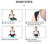 (Copy) Adjustable Back Posture Corrector/ Slouching Relieve Pain Belt Women Men