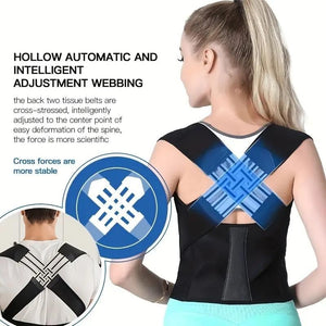 (Copy) Adjustable Back Posture Corrector/ Slouching Relieve Pain Belt Women Men