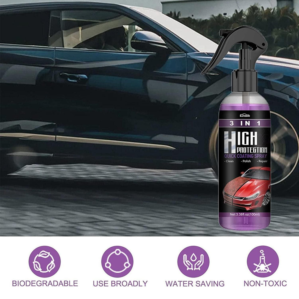 Hydrophobic Polish Nano Coating Agent Car Scratch Spray Cars Polishing for Motorcycles, Boats