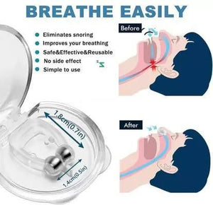 Anti Snoring Nose Clip Device for Men Women Nasal Strips Stops Snoring Stopper Anti-snoring Device (Nose Clip) Pack Of 2