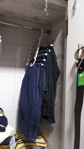 Hanger-5 In 1 Stainless Steel Multifunction Retractable Pants Rack Trouser Hanger(Pack of 1)