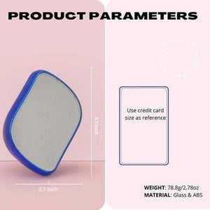 Crystal Hair Eraser for Hair Removal, Crystal Hair Remover for Men and Women, Magic Crystal Hair Remover with Gentle Skin Exfoliation ? Easy to Use, Works On All Body Parts