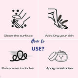 Crystal Hair Eraser for Hair Removal, Crystal Hair Remover for Men and Women, Magic Crystal Hair Remover with Gentle Skin Exfoliation ? Easy to Use, Works On All Body Parts